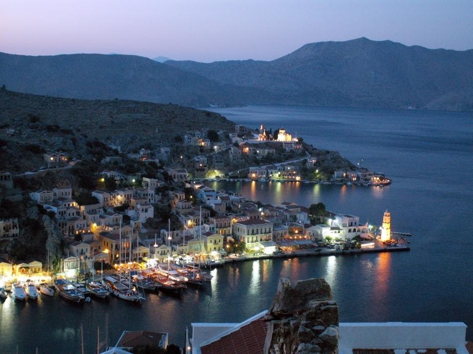 Symi Port View Apartment Chambre photo